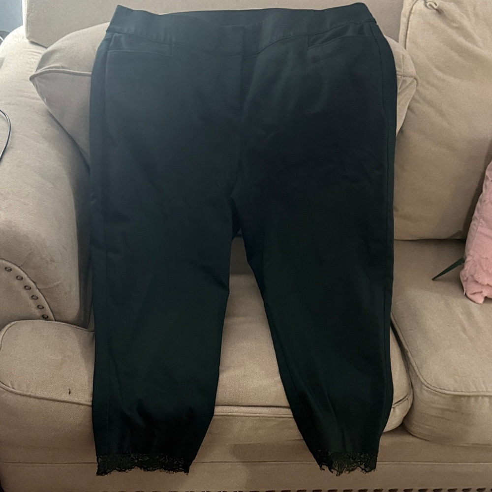 Lane Bryant Dark Green Pants